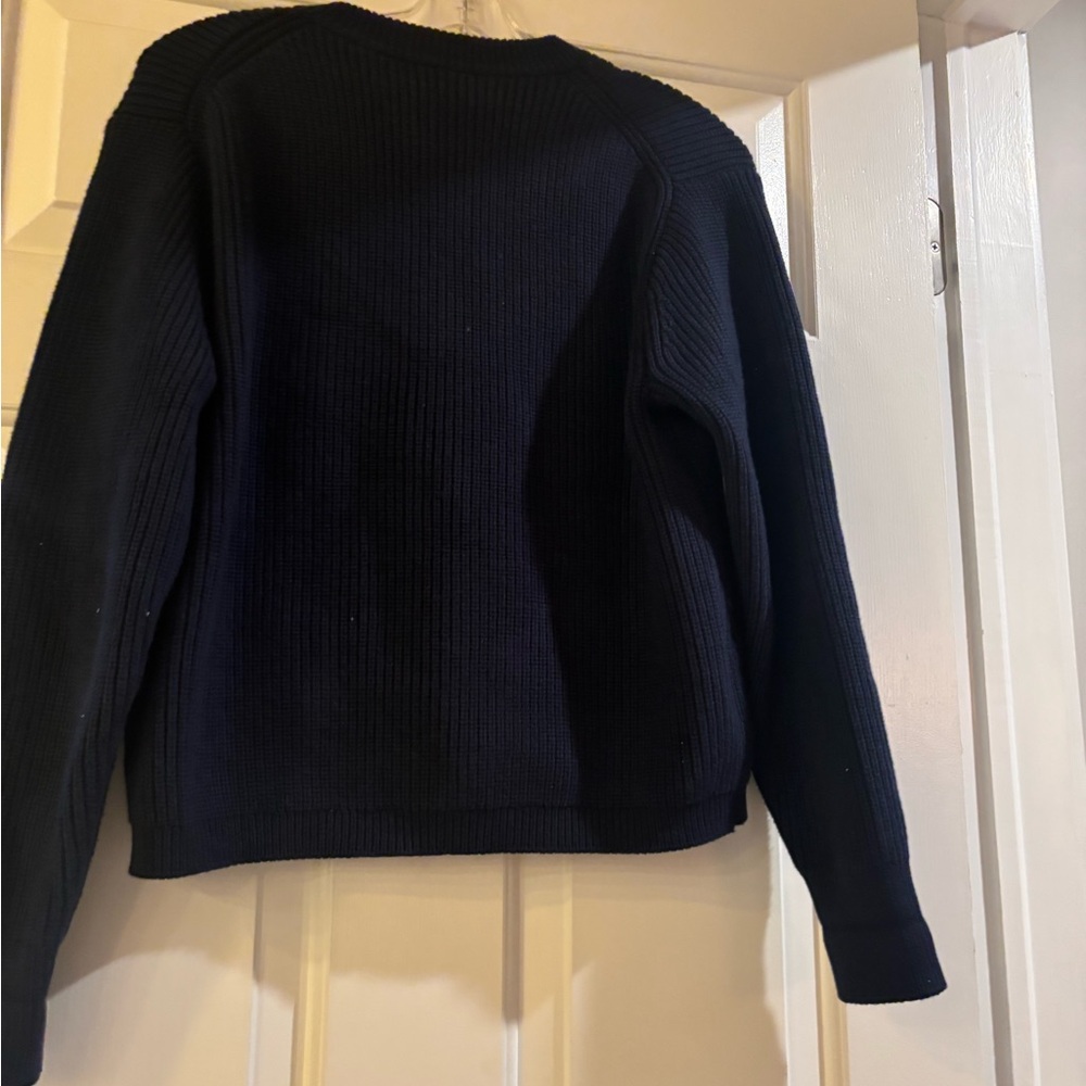 NWT J Crew Four-pocket cardigan navy S - Picture 6 of 6